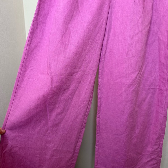 New With Tags: Cami NYC 55% Linen & 45% Cotton Blend Rylie Pants in Size 6 - Picture 4 of 11